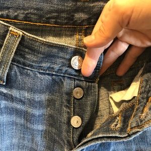 Levis size 25 boyfriend fit EUC